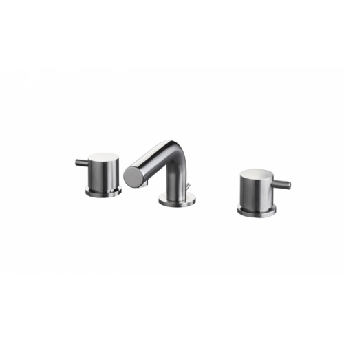 Mélangeur lavabo 3 trous R003131 bec fixe 160mm DMB SUPERINOX