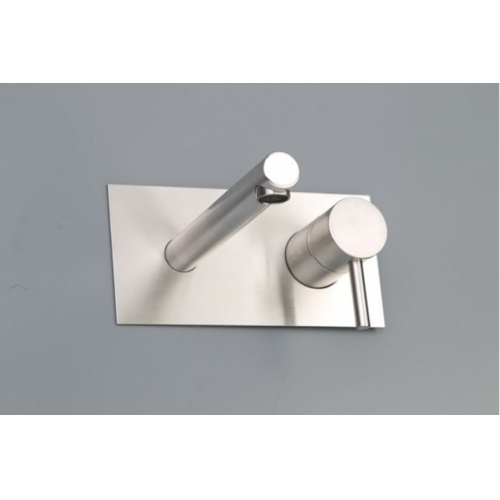 Mitigeur lavabo à encastrer R003131 bec fixe 160mm DMB SUPERINOX Lar 0031131