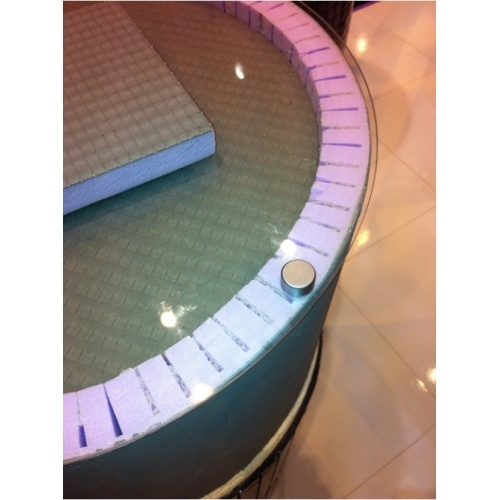 Lot de 2 Panneaux à carreler cintrable JACKOBOARD Flexo-plus - Rainures transversales Photo Lot de 2 Panneaux à carreler cintrable JACKOBOARD Flexo-plus - Rainures transversales Photo