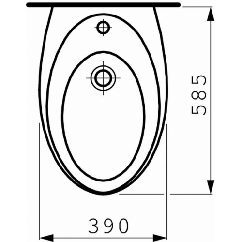 Bidet à poser Alessi Laufen Tdt1 832971 d global tf techdrawing Bidet à poser Alessi Laufen Tdt1 832971 d global tf techdrawing