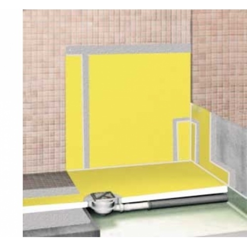 Natte d'étanchéité murale pour douche Durabase WP 30 m² Breakdown Natte d'étanchéité murale pour douche Durabase WP 30 m² Breakdown