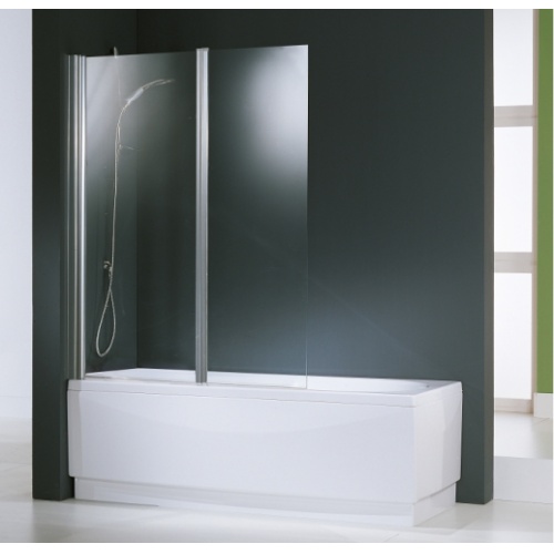 Pare-baignoire 2 portes pivotantes AURORA 2 Transparent Aurora2 vetrodritto zoom Pare-baignoire 2 portes pivotantes AURORA 2 Transparent Aurora2 vetrodritto zoom