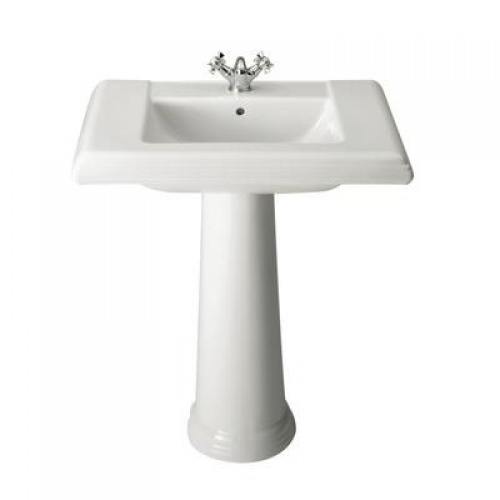 OLD - Lavabo sur colonne rétro America 630x510mm A327490000 z