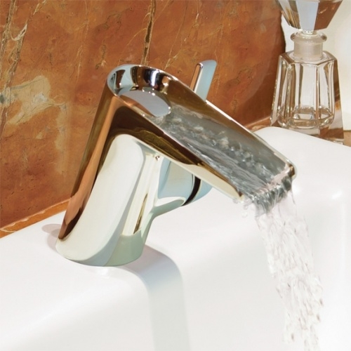 Mitigeur lavabo Waterfall chromé Ideal Standard B8630AA B8630aa