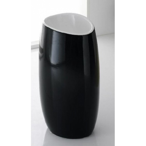 Lavabo sur colonne Moai blanche Scarabeo 8603 Moai2 Lavabo sur colonne Moai blanche Scarabeo 8603 Moai2