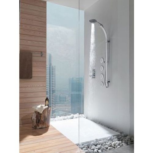 Set de douche + douchette Mixa 3 Ondyna MX25351 Mixa 3 chrome mx25351 barre laiton plate 120cm + supports coulissants + Set de douche + douchette Mixa 3 Ondyna MX25351 Mixa 3 chrome mx25351 barre laiton plate 120cm + supports coulissants +