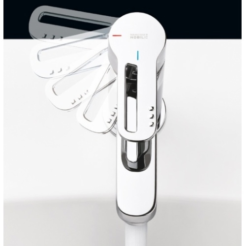 Mitigeur lavabo réhaussé chromé NEW ROAD Pariginobili Mitigeur lavabo réhaussé chromé NEW ROAD Pariginobili