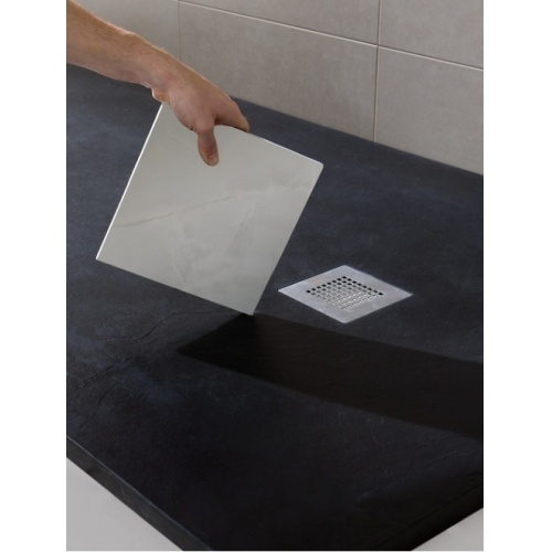 Receveur de douche souple SQUARE DRAIN Anthracite 90x206 cm Plato poliuretanano 4 soft baños10 [1600x1200]