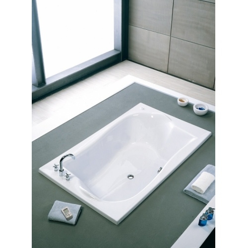 Baignoire nue double tête rectangulaire DUET 180x110 BANOS10 Baignoire nue double tête rectangulaire DUET 180x110 BANOS10