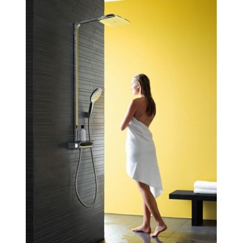 Colonne de douche Raindance E 360 1jet avec mitigeur thermostatique 27112 détail 2 Colonne de douche Raindance E 360 1jet avec mitigeur thermostatique 27112 détail 2