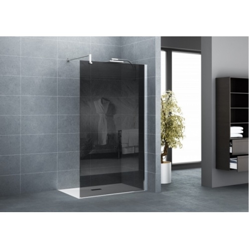 Paroi fixe Exclusive Solo verre fumé effet miroir 110cm Exclusivesolofumemiroir Paroi fixe Exclusive Solo verre fumé effet miroir 110cm Exclusivesolofumemiroir