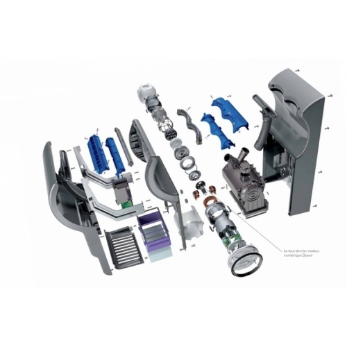 Sèche-mains Dyson Airblade dB Gris - AB14 Schéma ab07 et ab06