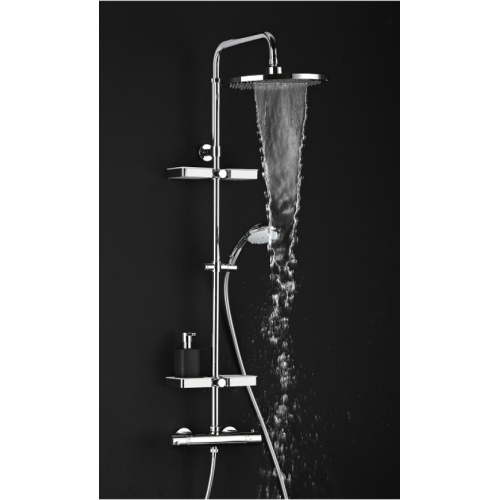 Colonne de douche thermostatique avec Cascade Opium