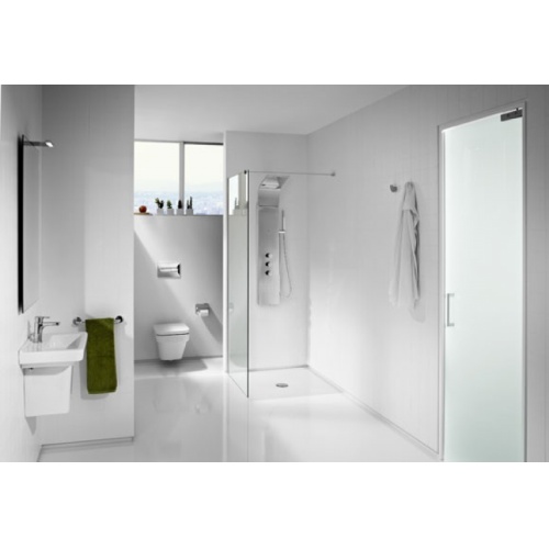 Colonne de douche thermostatique avec cascade Evolution Roca