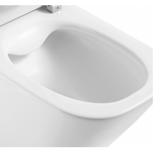 Pack WC Compact THE GAP SQUARE - Alimentation latérale inférieure* Cleanrim détail Pack WC Compact THE GAP SQUARE - Alimentation latérale inférieure* Cleanrim détail