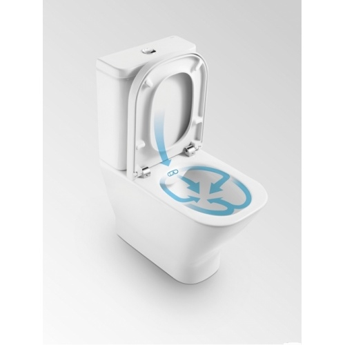 Pack WC Compact THE GAP SQUARE - Alimentation latérale sur réservoir Pack WC Compact THE GAP SQUARE - Alimentation latérale sur réservoir