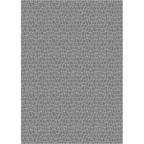 Paroi fixe + volet pivotant 80 + 30 cm Italo Bella Sérigraphié Craquelé Motif craquelure blanc