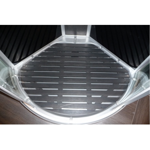 Caillebotis Bois composite Gris AURLANE P1010468 Caillebotis Bois composite Gris AURLANE P1010468