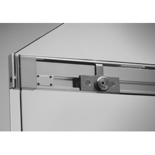 Porte coulissante Pluma Evo Porta Droite craquelé blanc 128cm Pluma part 03