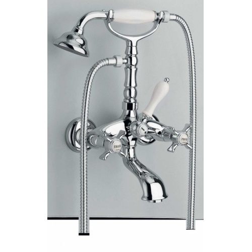 Mélangeur Bain/Douche CHAMBORD rétro chromé/or - CH10239 Ch10251