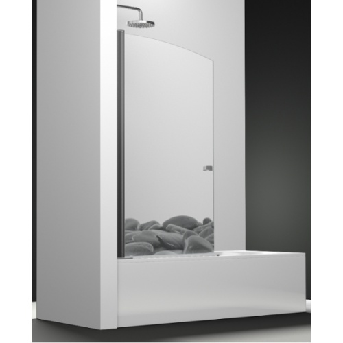 Pare-Bain Arcoiris pivotant impression Galets noirs 80x150 Gauche Pare-Bain Arcoiris pivotant impression Galets noirs 80x150 Gauche