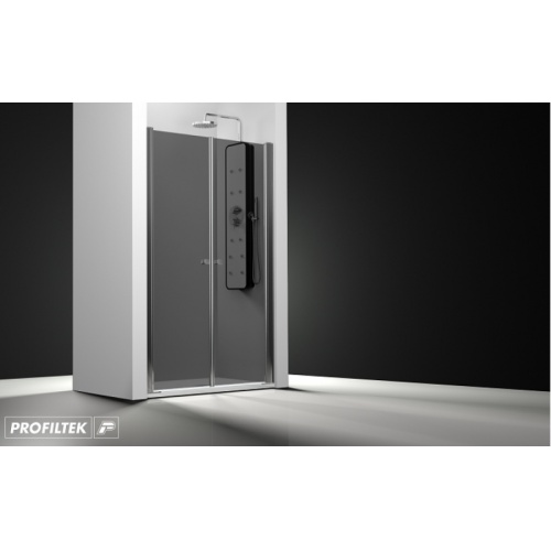 Porte de douche 2 panneaux battants verre fumé 60cm Ac 207 verre fumé Porte de douche 2 panneaux battants verre fumé 60cm Ac 207 verre fumé