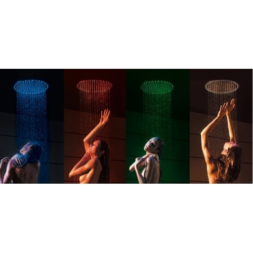 OLD - Douche de tête avec chromothérapie LED Sandwich Colours S colors pd02051 OLD - Douche de tête avec chromothérapie LED Sandwich Colours S colors pd02051