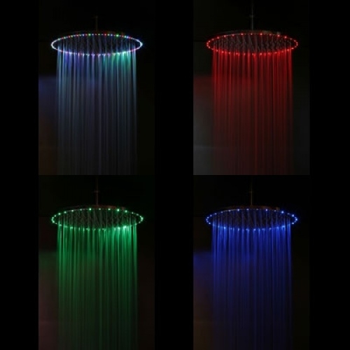 OLD - Douche de tête avec chromothérapie LED Sandwich Colours Pd02051 OLD - Douche de tête avec chromothérapie LED Sandwich Colours Pd02051