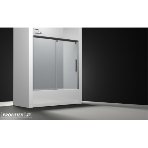 Paroi de baignoire Verre sablé Carglass coulissant 150cm - VD Vt 110 carglass droite Paroi de baignoire Verre sablé Carglass coulissant 150cm - VD Vt 110 carglass droite