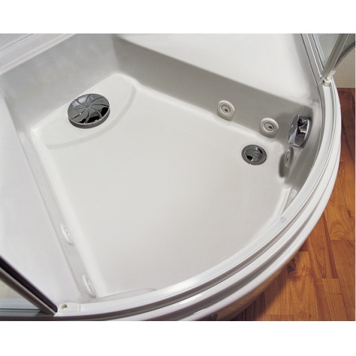 Cabine de douche JEDO BORNEO FITNESS Hammam 3Kw 100x100