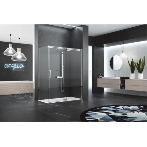 Porte d'angle DIAMANTI 2P+F 120x120 Droite Diamanti 2p+f 2015 droite