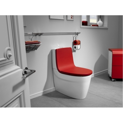 Pack WC sortie duale KHROMA Passion Red Ambiance rouge 2 Pack WC sortie duale KHROMA Passion Red Ambiance rouge 2