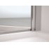 Paroi d'angle Young 2.0 GS+F Droite 80x80cm Transparent Silver 0 charnière relevable