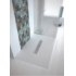 Receveur de douche 100x120 Crème écoulement linéaire Ardesia Ardesia