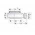 Receveur de douche 80x140 Pizarra Blanc Sortie horizontale doccia