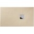 Receveur de douche 90x180 Pizarra Crème Pizzara crème chromé