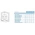 Cabine de douche Kineprime (18 cm) - Pivotante - 1/4 de Rond 80cm KINEPRIME Installation 1/4 Rond