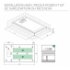 Receveur Extraplat NOVOSOLID Blanc Mat 150x70 cm Novosolid Installation avec Pieds