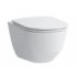 Pack WC Geberit UP320 + Cuvette sans bride Rimless + plaque sigma noire Cuvette rimless + abattant slim