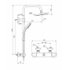 Colonne de douche thermostatique Olyos - D1130AA* Id colonne thermostatique olyos d1130aa