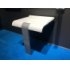 Siège de douche escamotable Arsis - Blanc et Gris mat* Img 2630