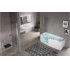 Combiné Bain/Douche IRIS 180x75/85 - Version gauche - SANS Tablier Iris comby plus gauche