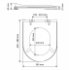 Abattant WOOD Slim Angora Wood - Descente Manuelle Schéma WOOD Slim 7WDxxxx7701