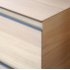 Meuble simple vasque OAKWOOD 120 cm Chêne Clair Poignée OAKWOOD