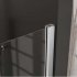 Paroi de douche fixe FADO Transparent - Argent - 110 cm FADO 1
