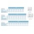 Paroi simple pivotante SOLO P Chromé - Transparent - 140cm Smart Design P+F Schéma