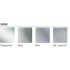 Porte de douche pivotante LUNES 2.0 G 95 cm - Transparent - Silver Verre LUNES 2 0