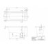 Baignoire à encastrer ARCHITECTURA 150x70cm SANS Tablier Architectura 150