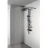 Colonne de douche thermostatique ALU+ Noir Mat BD583XG (2)