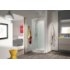 Cabine KINEPRIME GLASS en niche 2 portes battantes (18 cm) - Mécanique - 70x70cm Kineprime Glass C - niche - meca - 2P